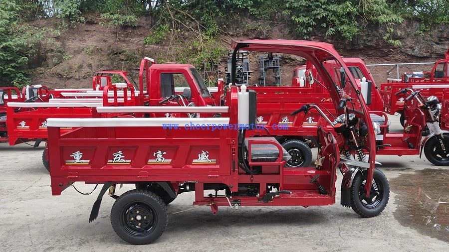 Hybrid cargo tricycle (2)